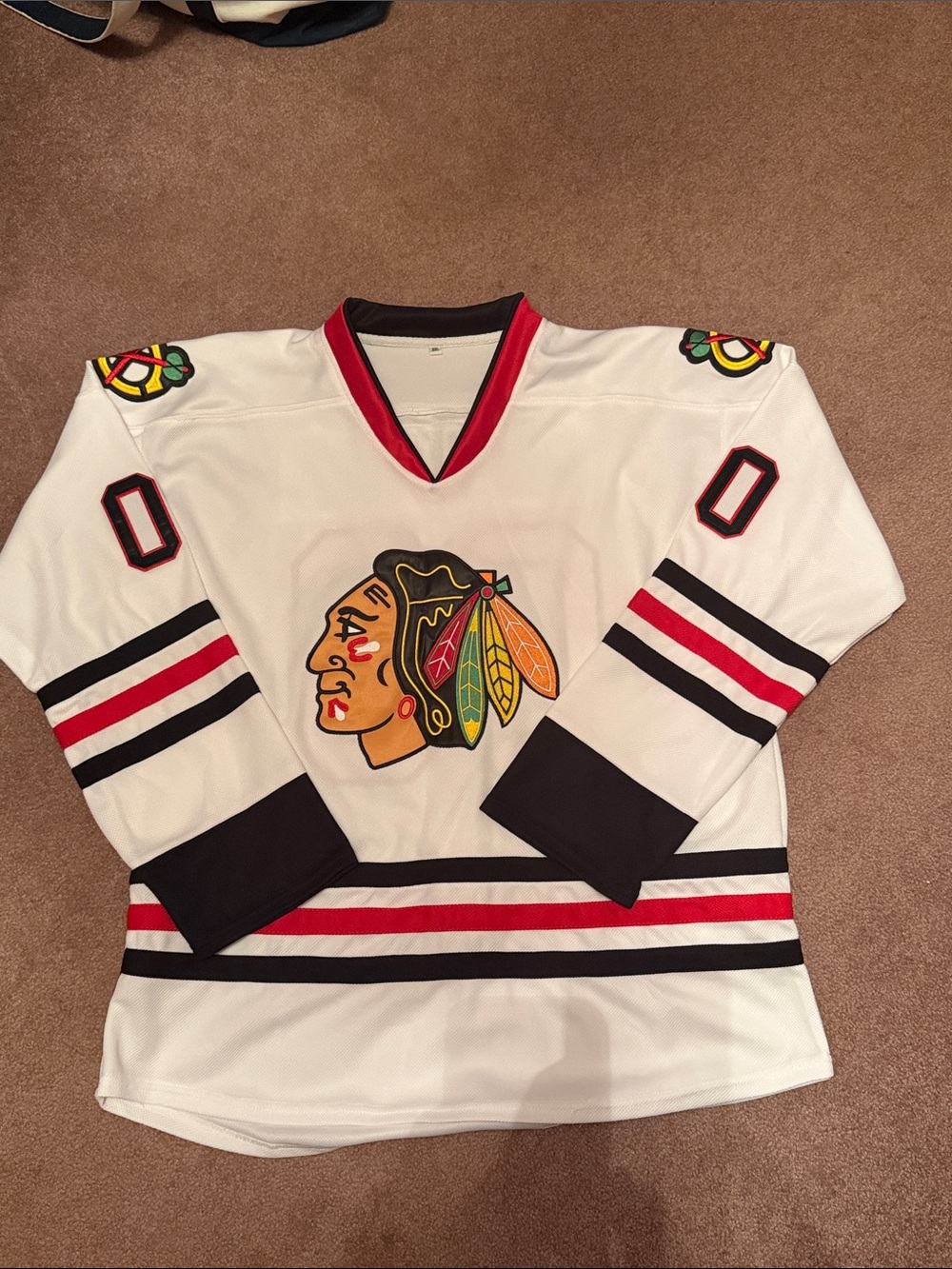 Griswold - Chicago Blackhawks White Retro Hockey Jersey